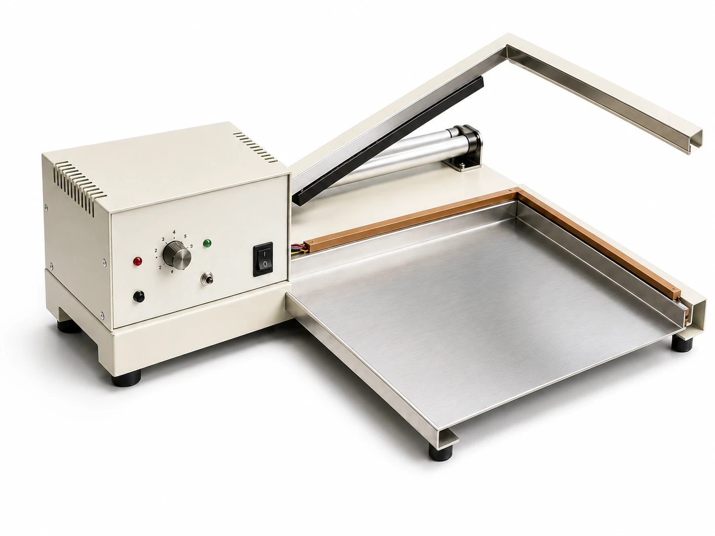 Seladora em L BrescoPack — Seladora em L para embalagens limpas e repetíveis, ideal para processos de embalagem comercial e industrial.