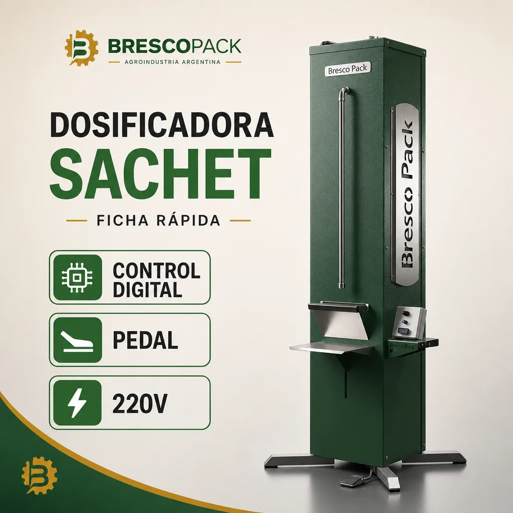 Dosificadora de Sachet Brescopack — vista 7