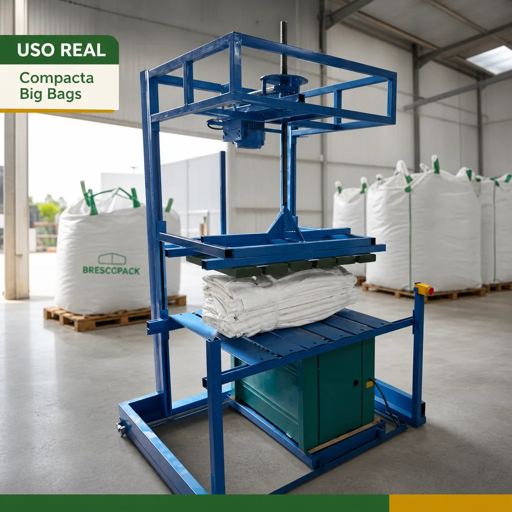 Prensa Electromecánica para Big Bags Brescopack — vista 2