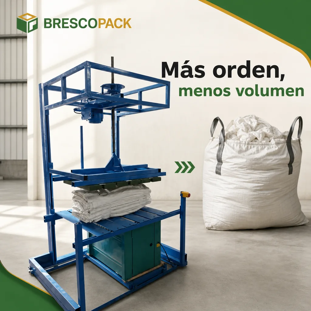 Prensa Electromecánica para Big Bags Brescopack — vista 3