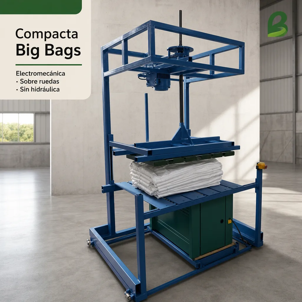 Prensa Electromecánica para Big Bags Brescopack — vista 5