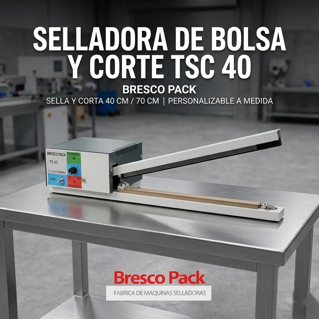 Selladora de Bolsa y Corte TSC 40